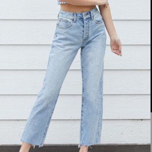 BRANDY MELVILLE straight leg mom jeans